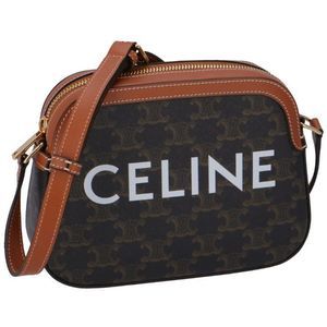 Celine Small Camera Shoulder Bag Triomphe Brown